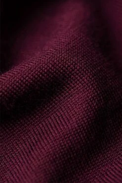 Joe Riva Cardigan Zip Red Cabbage 9 Joe Riva Cardigan Zip Red Cabbage -Kleding Winkel joe rivacardiganzip redcabbage detail stof 1