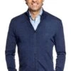 Joe Riva Cardigan Zip Summernight Navy