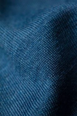 Riva Buttons Long Sleeve Federal Blue -Kleding Winkel joe rivalong buttons federalblue detail stof