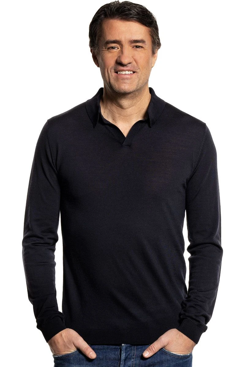 Riva Long Sleeve Very Dark Navy 1 Riva Long Sleeve Very Dark Navy