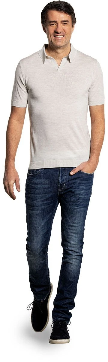 Riva Short Sleeve Clean Cement 2 Riva Short Sleeve Clean Cement - Afbeelding 2