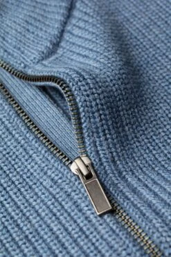 Joe Sail Ice Blue -Kleding Winkel joe sail iceblue detail rits