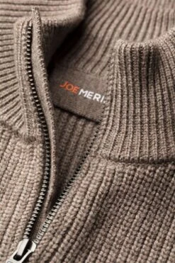 Joe Sail Undyed Cappuccino -Kleding Winkel joe sail undyed cappuccino detail kraag