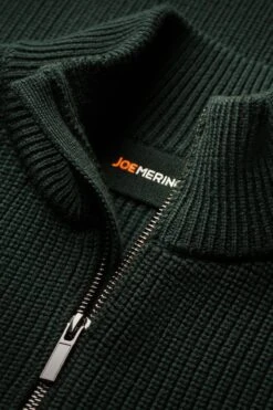 Joe Sail Very Dark Green -Kleding Winkel joe sail verydarkgreen kraag