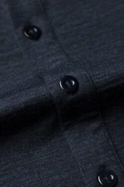 Joe Shirt Button Up Short Sleeve Blue Whale -Kleding Winkel joe shirt buttonup bluewhale detail