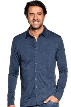 Joe Shirt Button Up Coastal Blue