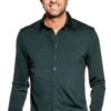 Joe Shirt Button Up Dark Green