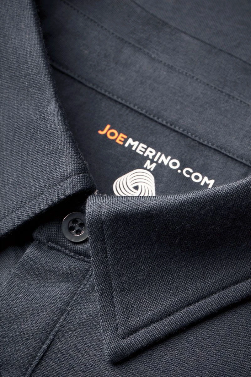 Joe Shirt Button Up Dark Steel 4 Joe Shirt Button Up Dark Steel - Afbeelding 4