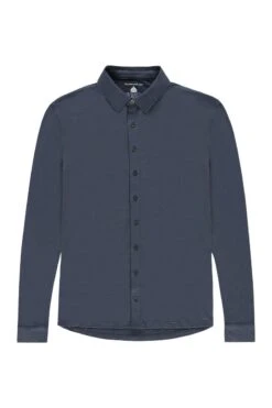 Joe Shirt Button Up Dark Steel 9 Joe Shirt Button Up Dark Steel -Kleding Winkel joe shirt buttonup darksteel exposar