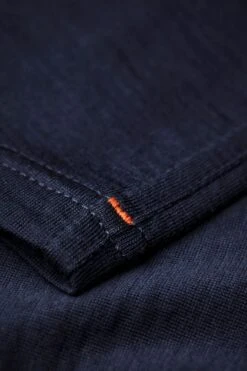 Joe Shirt V-neck Navy Blue -Kleding Winkel joe shirt buttonup detail04 4