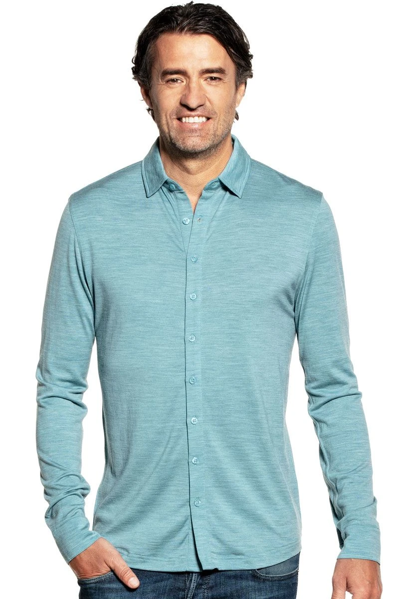Joe Shirt Button Up Mythos Blue 1 Joe Shirt Button Up Mythos Blue