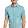 Joe Shirt Button Up Short Sleeve Mythos Blue
