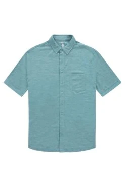 Joe Shirt Button Up Short Sleeve Mythos Blue -Kleding Winkel joe shirt buttonup shortsleeve mythosblue exposar