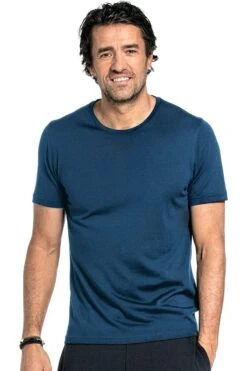 Joe Shirt Round Neck Bright Blue