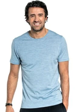 Joe Shirt Round Neck Glacier Blue