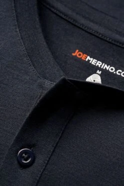 Shirt Henley Long Sleeve Blue Grey -Kleding Winkel joe shirt henley longsleeve macro