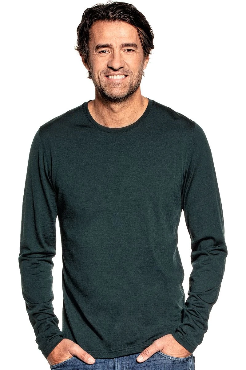 Shirt Long Sleeve Dark Green 1 Shirt Long Sleeve Dark Green