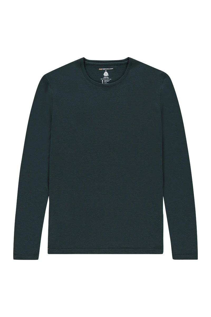 Shirt Long Sleeve Dark Green 4 Shirt Long Sleeve Dark Green - Afbeelding 4