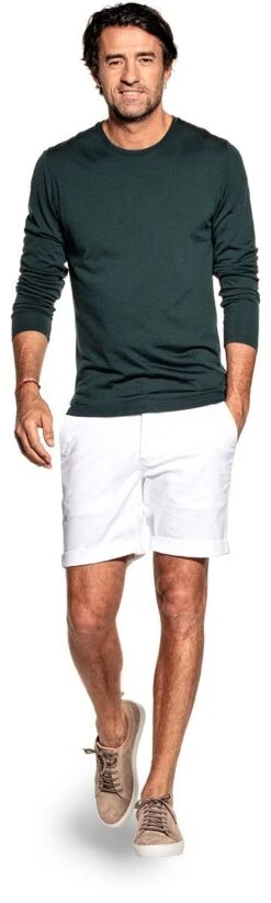 Shirt Long Sleeve Dark Green 7 Shirt Long Sleeve Dark Green -Kleding Winkel joe shirt longsleeve darkgreen short staand