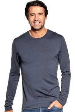 Shirt Long Sleeve Dark Steel