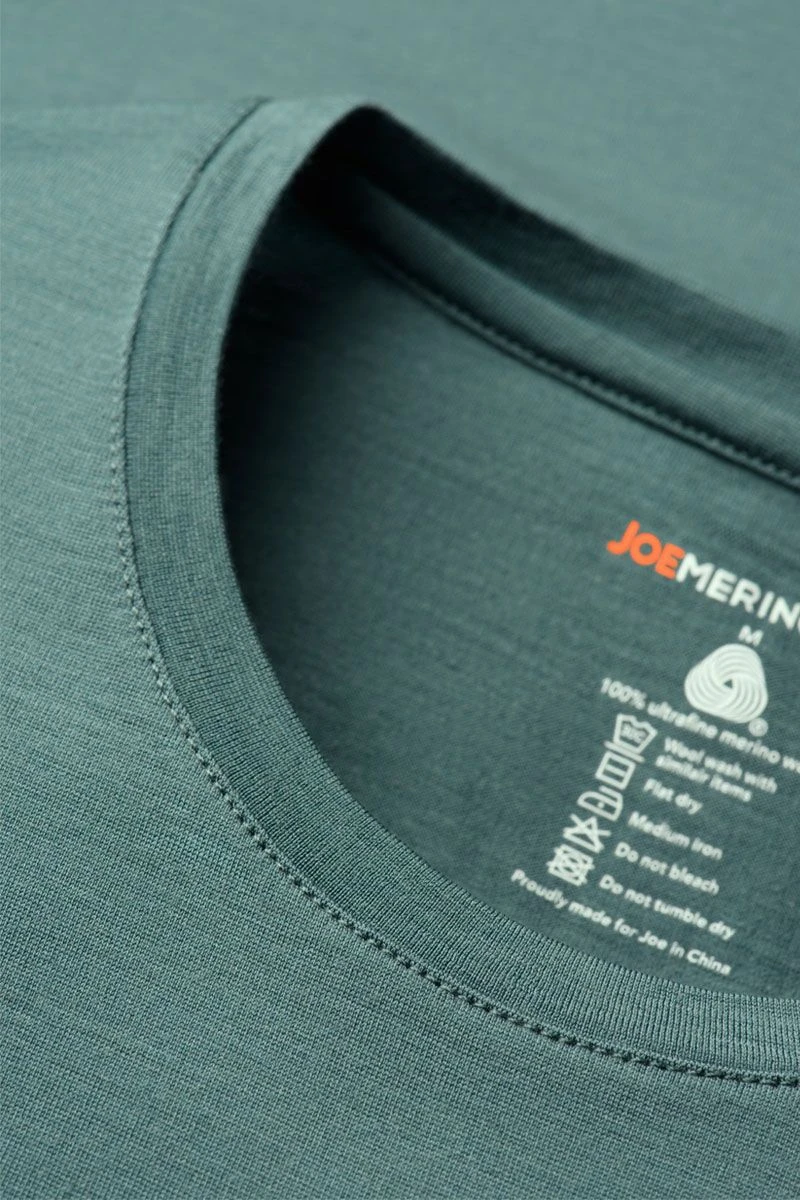 Shirt Long Sleeve Green Sage 4 Shirt Long Sleeve Green Sage - Afbeelding 4