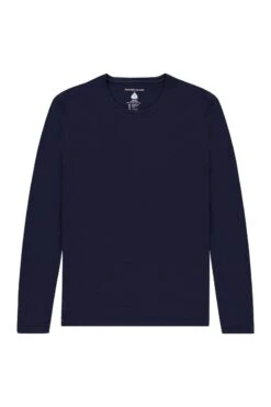 Shirt Long Sleeve Navy Blue -Kleding Winkel joe shirt longsleeve navy exposar web
