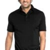 Shirt Polo Short Sleeve Deep Black