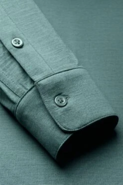 Shirt Polo Long Sleeve Green Sage -Kleding Winkel joe shirt polo longsleeve greensage macro2