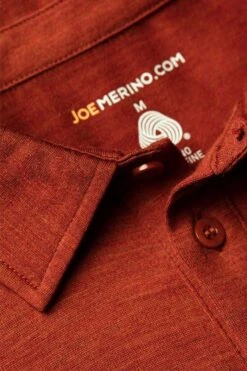 Shirt Polo Long Sleeve Copper Canyon -Kleding Winkel joe shirt pololongsleeve coppercanyon detail 2