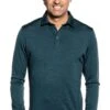 Shirt Polo Long Sleeve Proud Peacock