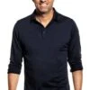 Shirt Polo Long Sleeve True Navy
