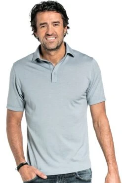 Shirt Polo Short Sleeve Early Sky