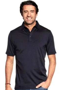 Joe Shirt Polo Short Sleeve Blue Grey