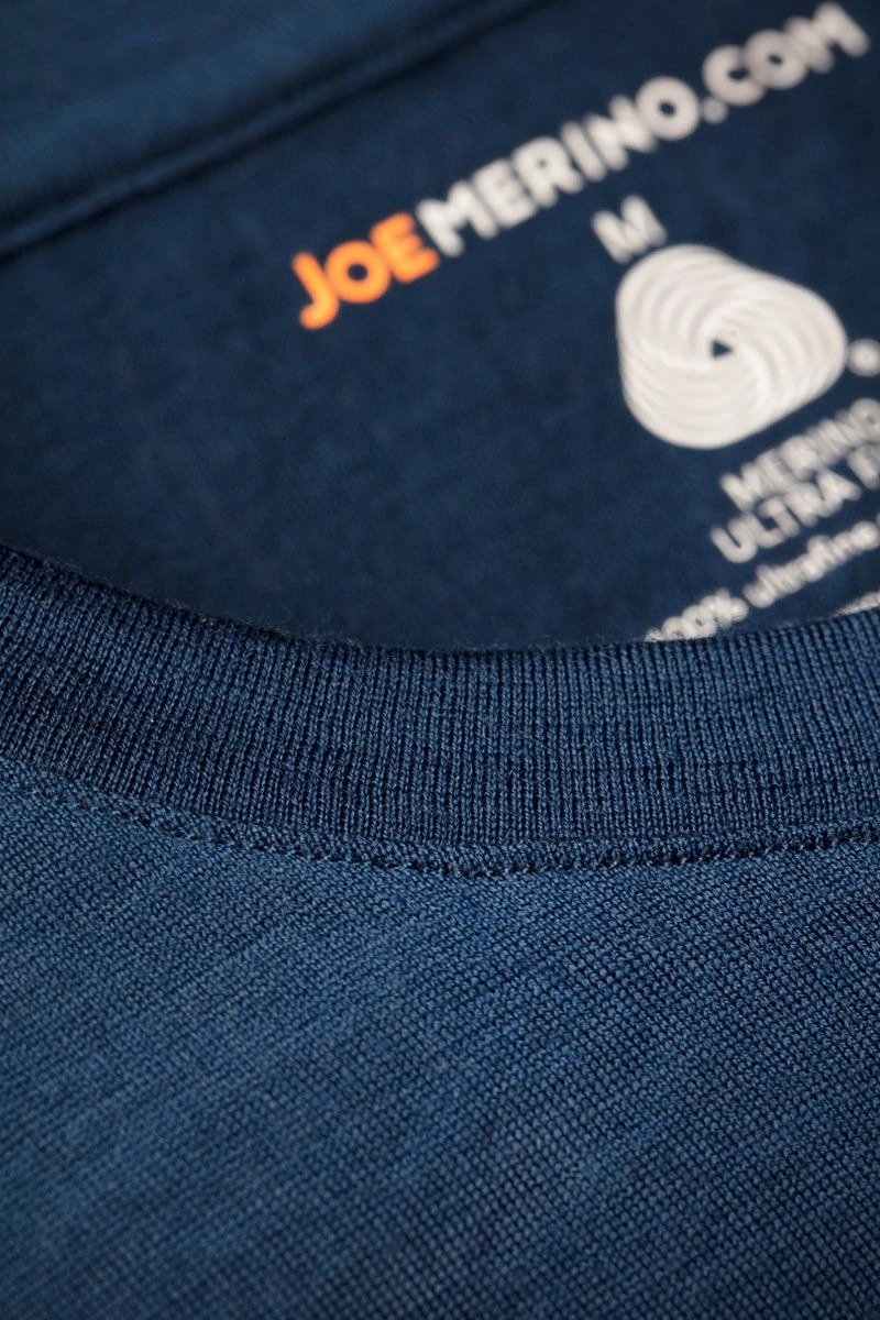 Joe Shirt Round Neck Bright Blue 4 Joe Shirt Round Neck Bright Blue - Afbeelding 4