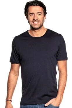 Joe Shirt Round Neck Blue Grey