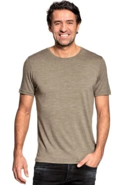 Joe Shirt Round Neck Clean Kaki