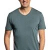 Shirt V-Neck Green Sage
