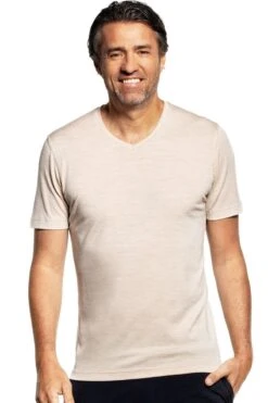 Joe Shirt V-neck Sparkling Champagne