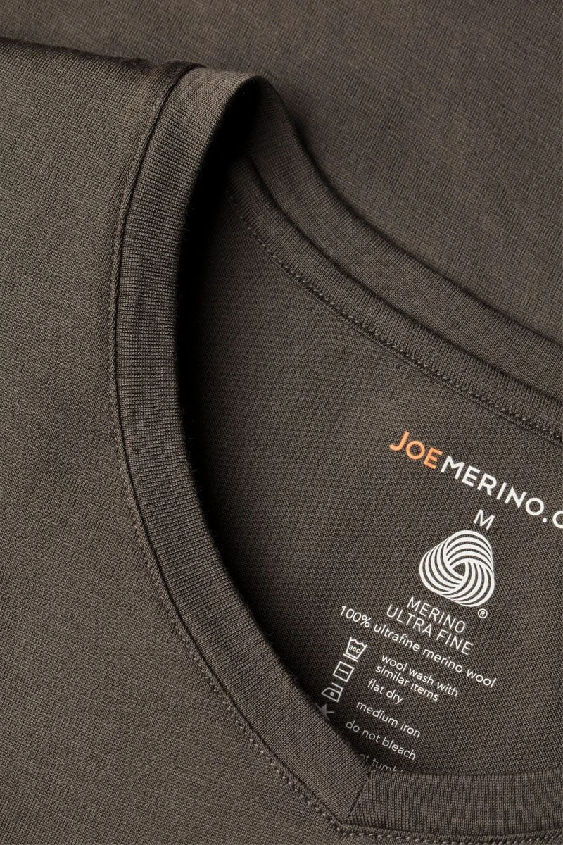 Joe Shirt V-neck Military 4 Joe Shirt V-neck Military - Afbeelding 4