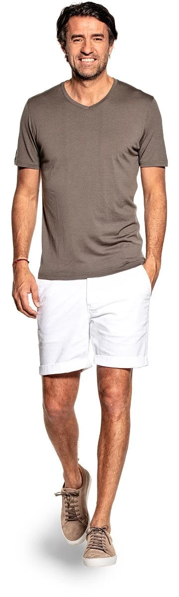 Joe Shirt V-neck Military 5 Joe Shirt V-neck Military - Afbeelding 5