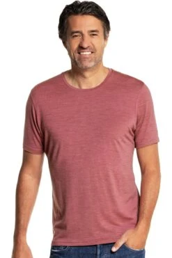 Shirt Round Neck Peruvian Pink