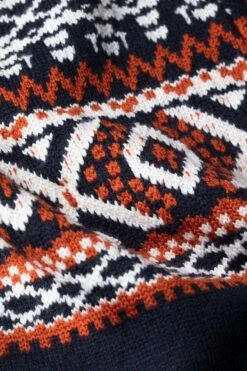 Joe Nordic True Navy 9 Joe Nordic True Navy -Kleding Winkel joe snow nordic truenavy woolwhite burnedmanderin stof