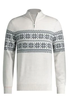 Snow Zip Wool White -Kleding Winkel joe snow zip woolwhite harvardgrey expo
