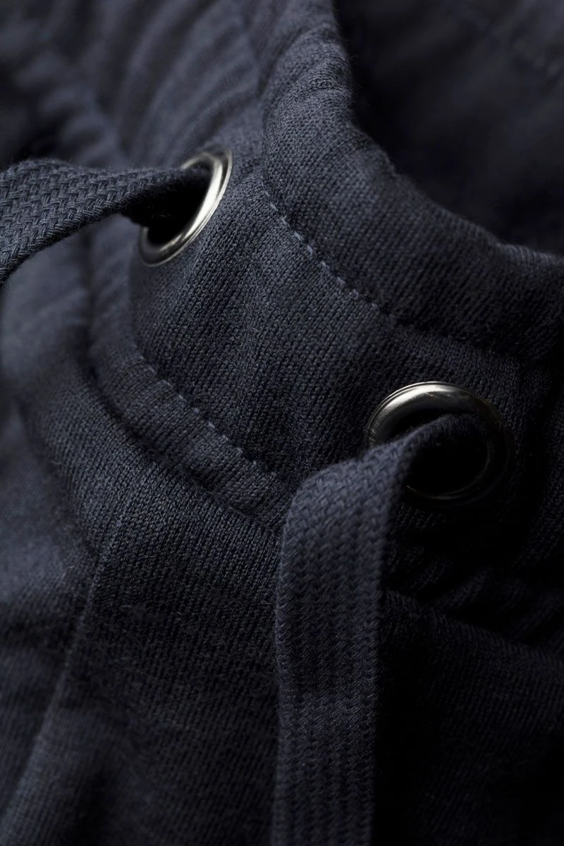 Joe Sweatshorts Blue Grey 4 Joe Sweatshorts Blue Grey - Afbeelding 4