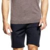 Joe Sweatshorts Extra Long Blue Grey