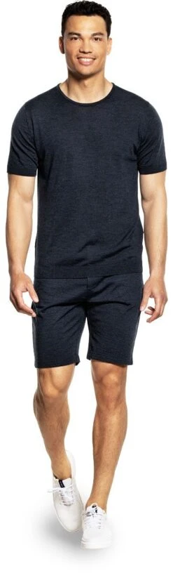 Joe Sweatshorts Extra Long Blue Whale