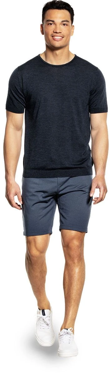 Joe Sweatshorts Extra Long Dark Steel 1 Joe Sweatshorts Extra Long Dark Steel