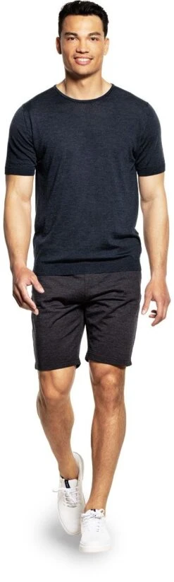 Joe Sweatshorts Extra Long Antracite Grey