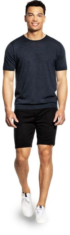 Joe Sweatshorts Extra Long Deep Black