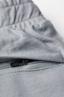 Joe Sweatshorts Early Sky -Kleding Winkel joe sweatshort earlysky detail back pocket 1